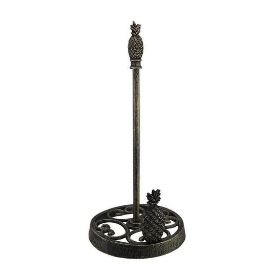 Tropical Pineles Antique Br Finish Cast Iron Paper Towel Tropical Pineles Antique Br Finish Cast Iron Paper Towel Holder 15 Inch