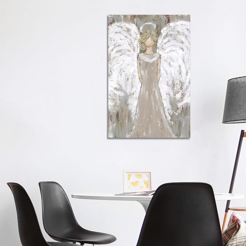 iCanvas "Farmhouse Guardian Angel" by Ashley Bradley Canvas Print - 40x26x1.5