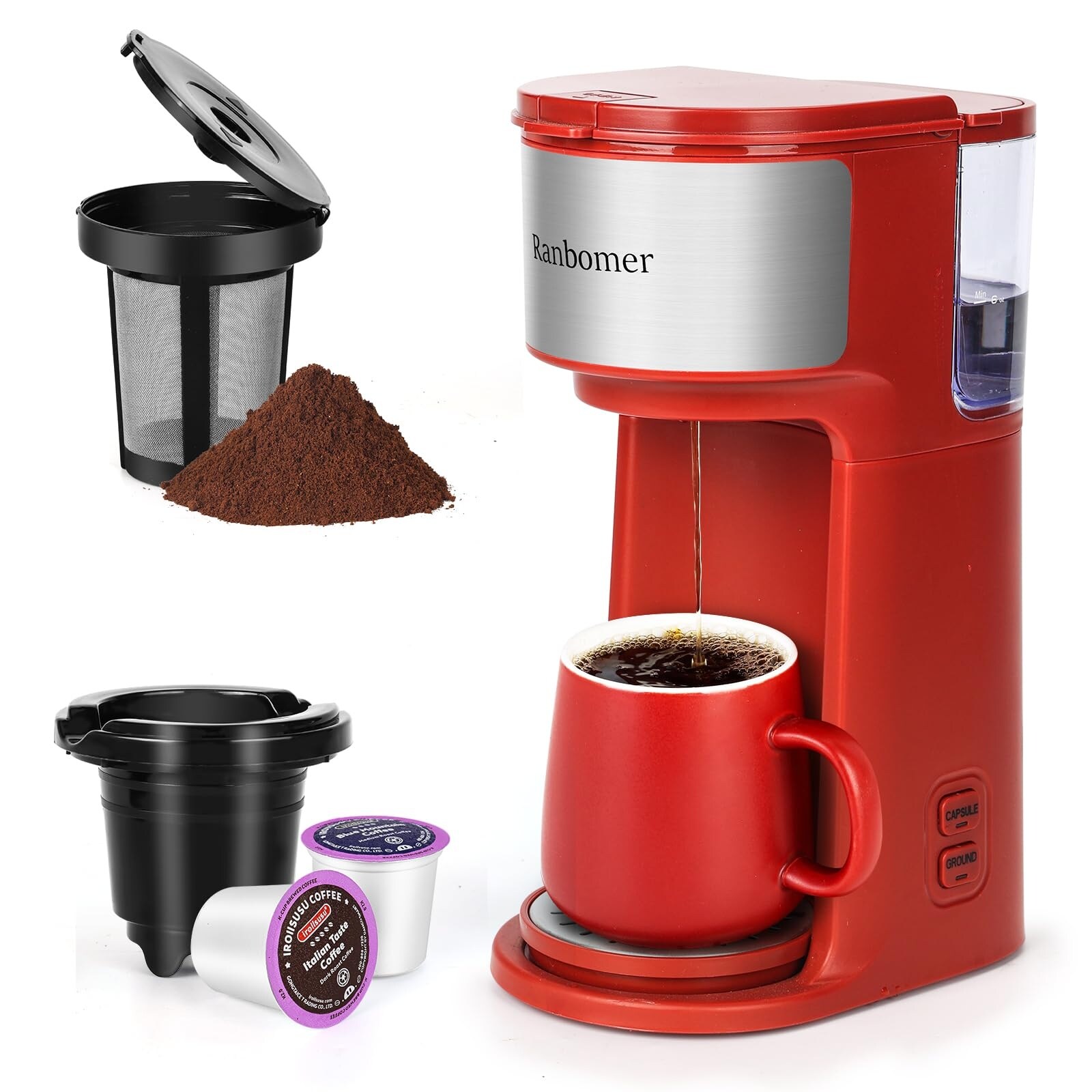 KEURIG べじたぶる★ Keurig K-Brew + Chill Iced or Hot Single-Serve K-Cup Coffee
