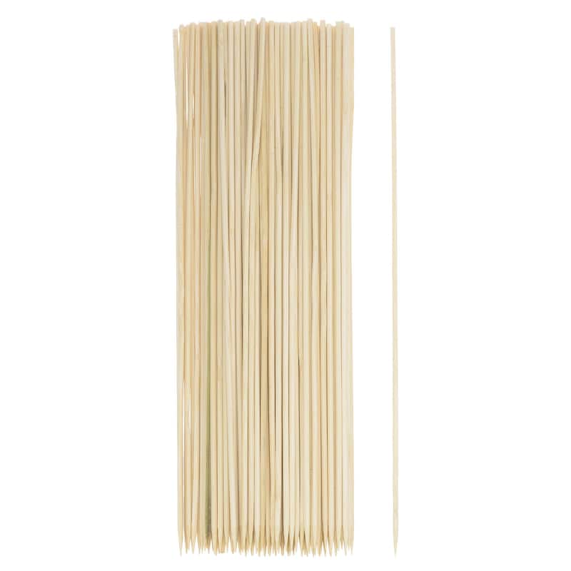 450pcs Bamboo Skewers Sticks 12 Inch 3mm Dia Natural Wooden Cocktail Picks - 12"