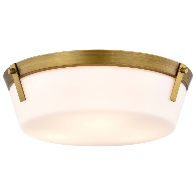 Nuvo Lighting 60/7750 Rowen 3 Light 15" Wide Flush Mount Ceiling