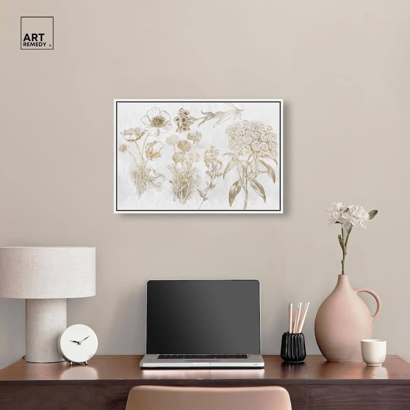 Floral Selection Canvas by Art Remedy