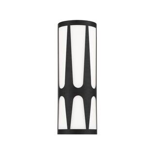 Royston 2 Light Black Wall Mount - 6.75'' W x 17.75'' H x 3.375'' D