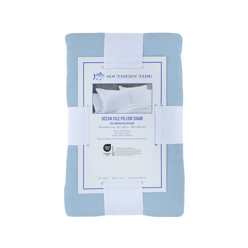 Southern Tide Ocean Isle Euro Peri Sham