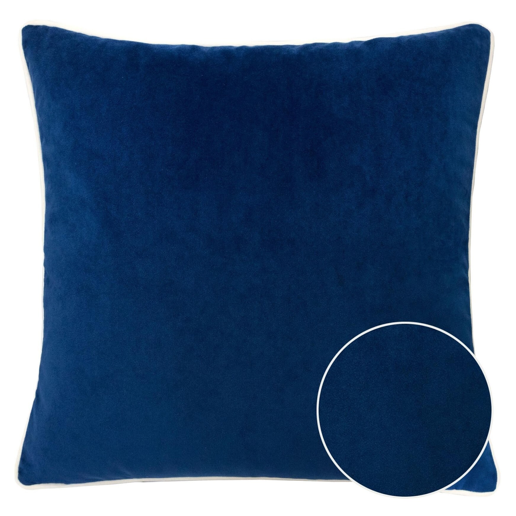 Homey Cozy Velvet Solid Throw Pillow Cover & Insert - Set of 2