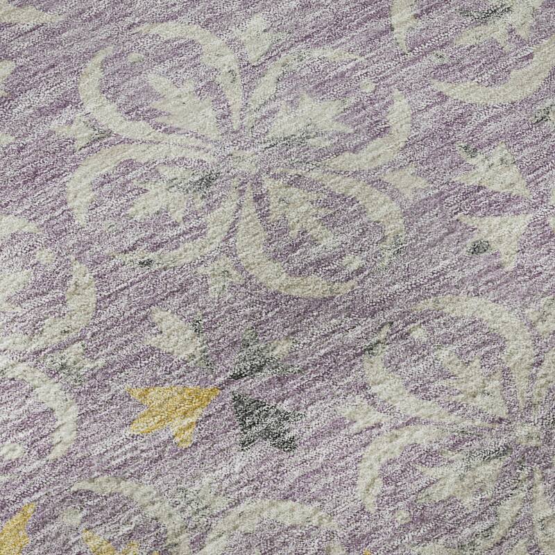 Premium Washable Super Soft Transitional Medallions Mayfield Rug