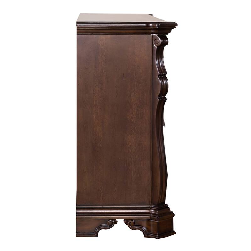 Gracewood Hollow Arbor Place Brownstone 8 Drawer Double Dresser