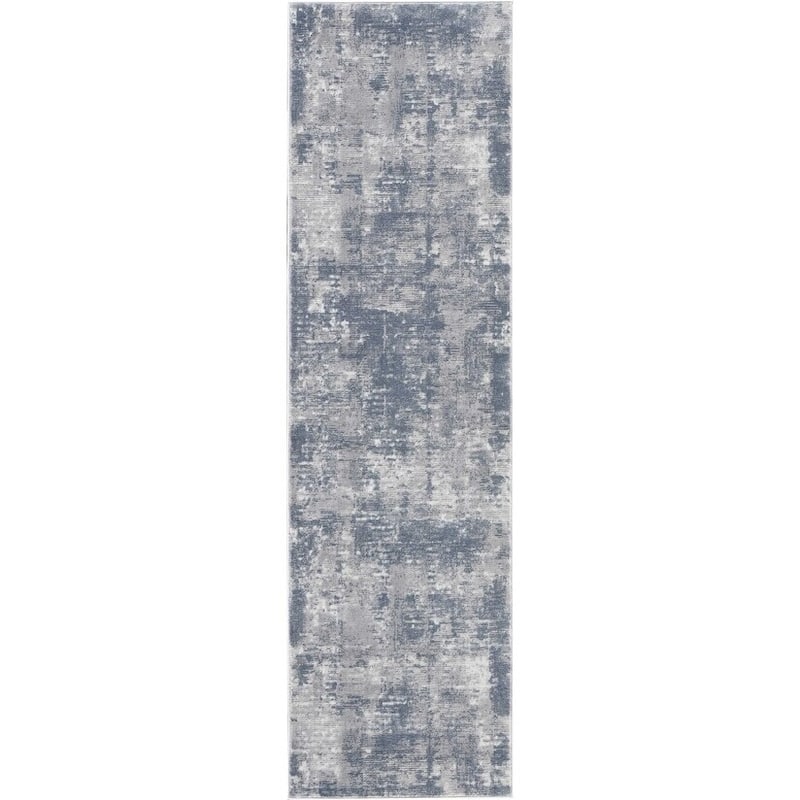Rustic Textures Modern Transitional Abstract Area Rug
