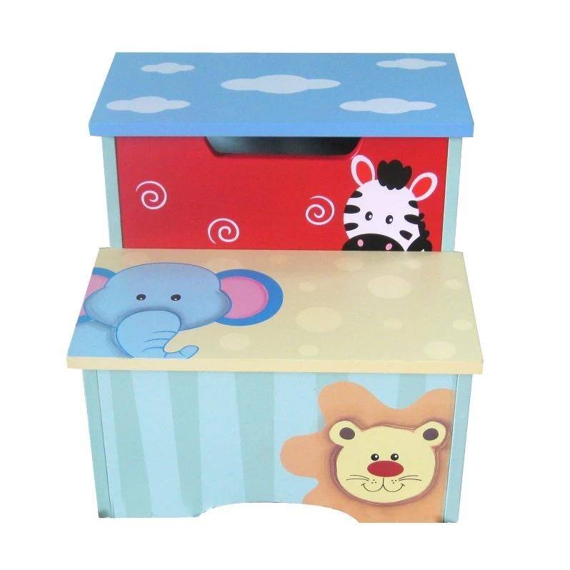 Kids Funnel Joseph Boys Blue Animal Step Stool Bed Bath & Beyond