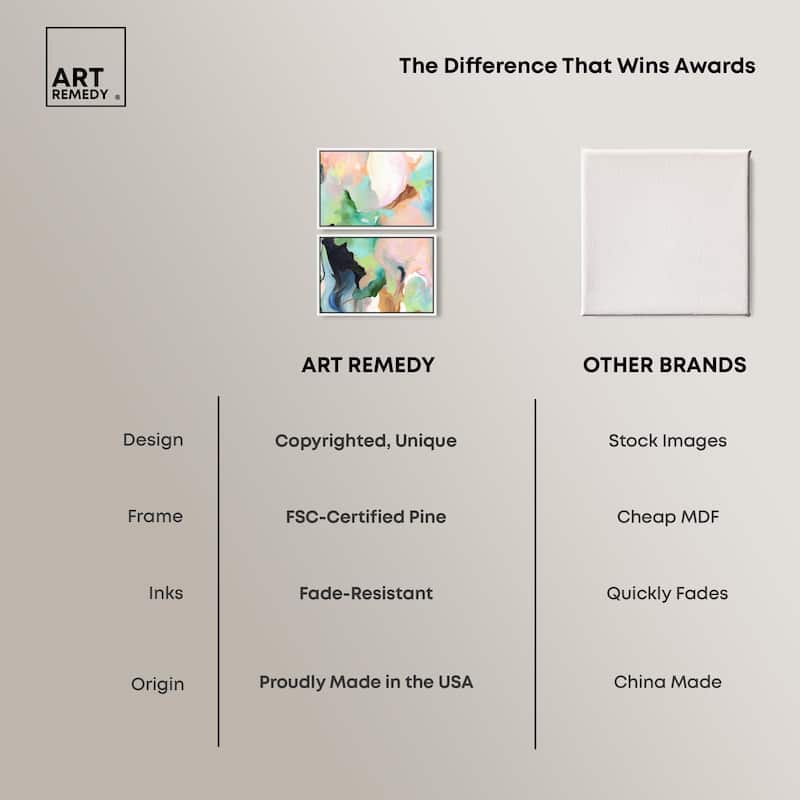 The Dreamer part II Canvas Set of 2 by Art Remedy