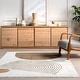 preview thumbnail 16 of 27, Nuloom Bevin Abstract Sky Fringe Area Rug