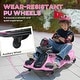 preview thumbnail 24 of 34, Aosom 12V Electric Go Kart, 5 MPH Drifting Car Battery Powered Ride on Toy Outdoor with Slow Start, Music, Colorful Lights