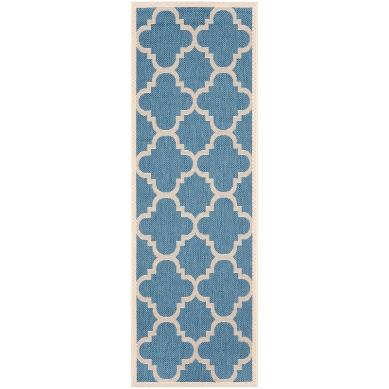SAFAVIEH Courtyard Maryanne Indoor/ Outdoor Waterproof Patio Backyard Rug