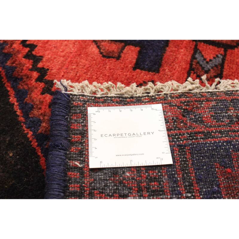ECARPETGALLERY Hand-knotted Anadol Black Wool Rug - 4' 6" x 7' 9"