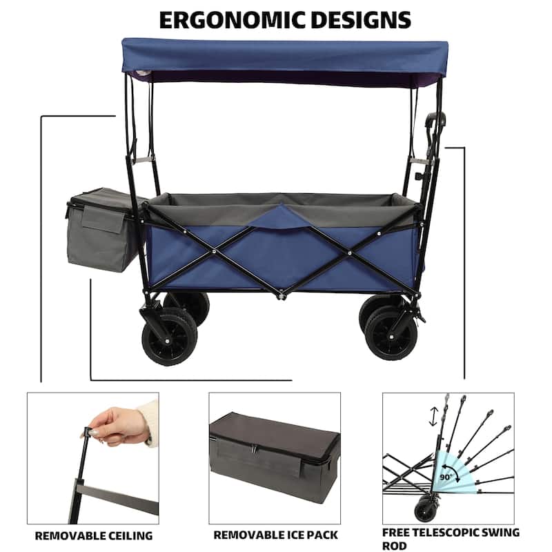 Heavy Duty Collapsible Wagon Cart