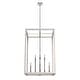 preview thumbnail 22 of 33, Hunter Squire Manor Pendant - Foyer, Island, Dining Room - Candle, Cage, Modern Farmhouse, Lantern