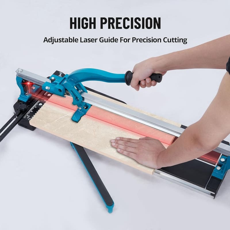 Manual Tile Cutter with Tungsten Carbide Cutting Wheel