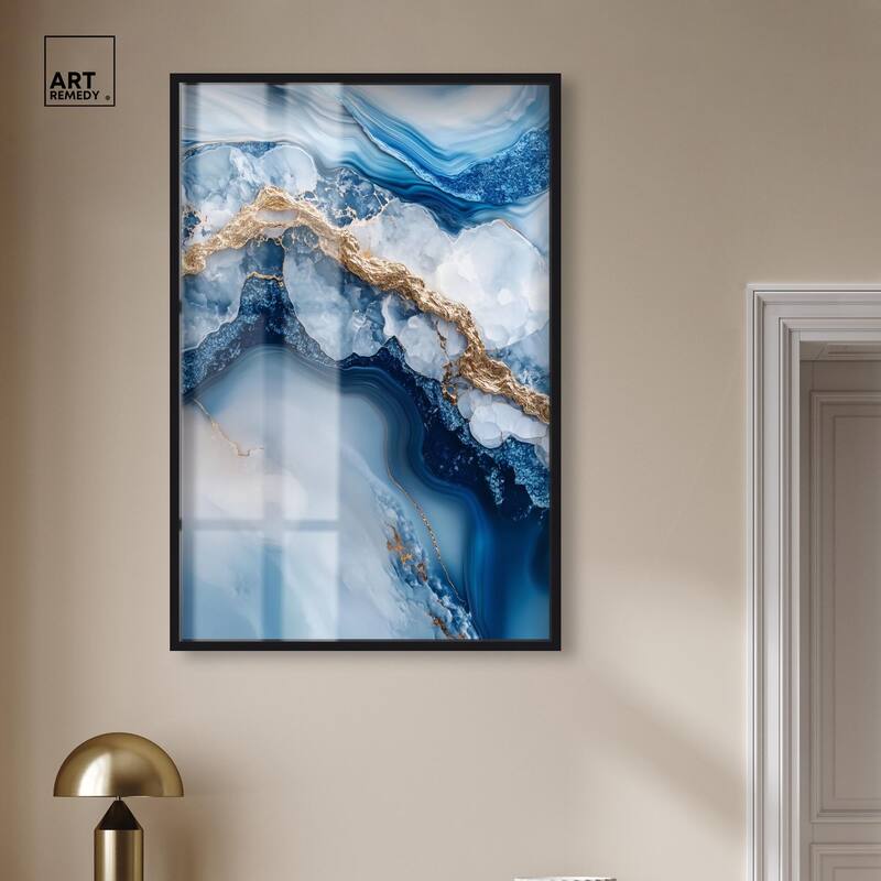 Molten Topaz II Shadowbox by Art Remedy