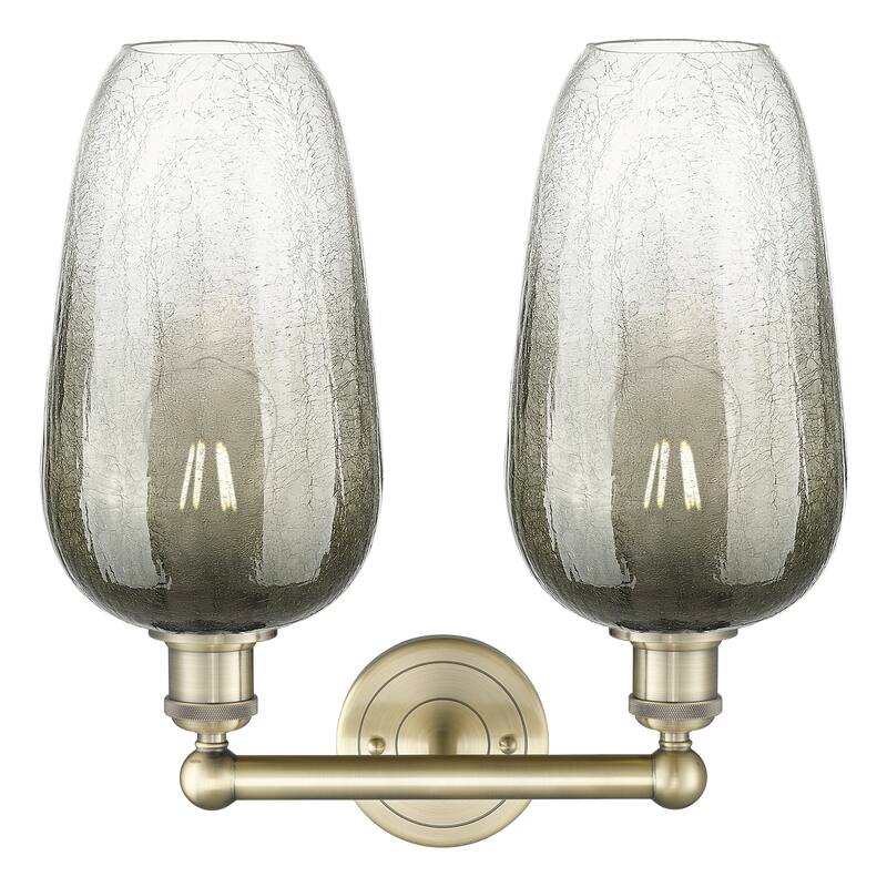 Innovations Lighting Endless Possibilities Edison - Brookhaven Flute - 2 Light 16" Bath Vanity Light