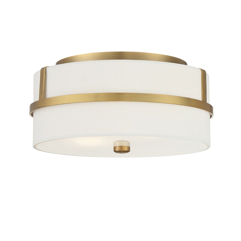 Trade Winds Lighting Irving 2-Light Flush Mount Ceiling Light