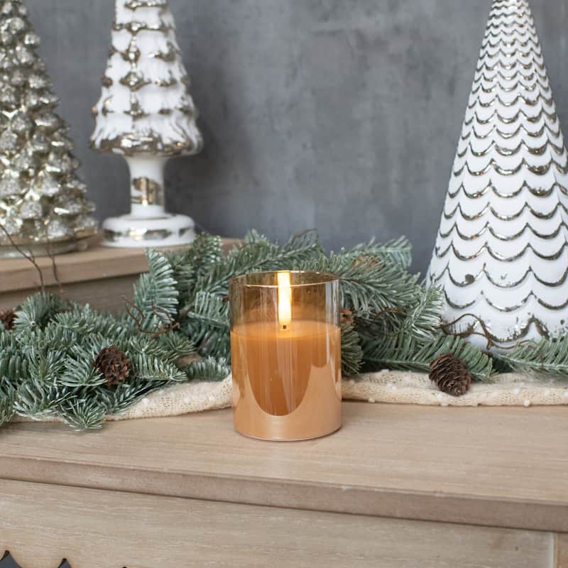Champagne Glass 3D Flame Candle