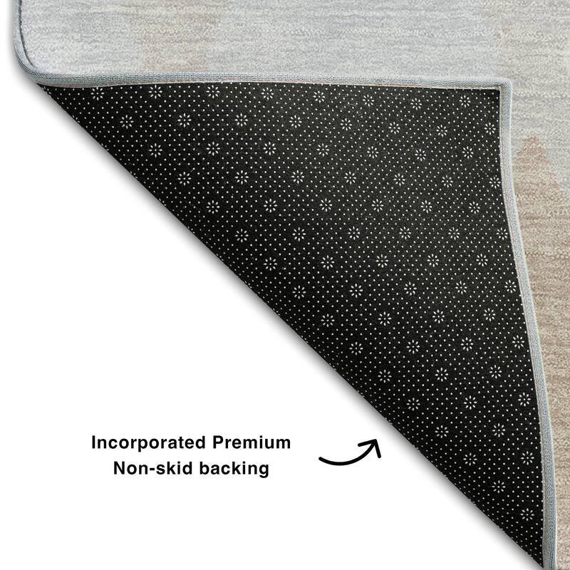 Premium Washable Super Soft Mosaic Diamonds Mayfield Rug