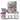 NutriChopper 7-Piece Handheld Vegetable and Fruit Chopper with 4 Blades and Container