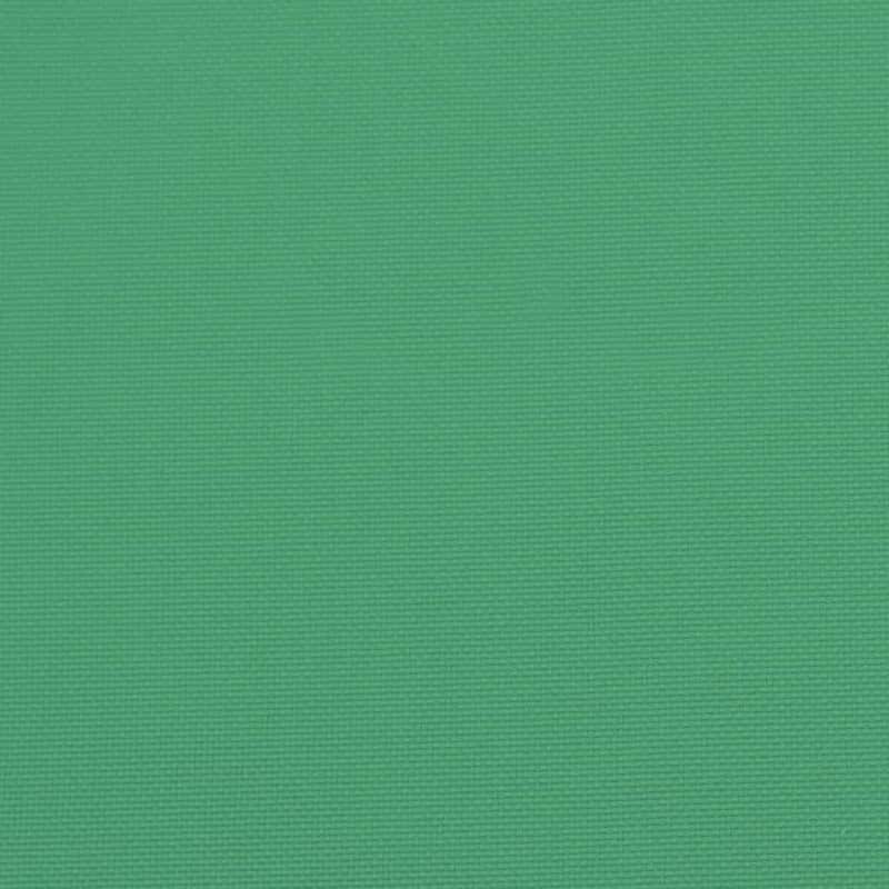 Set of 2 Outdoor Cushions for Bench, 39 Inch Tuft Green Oxford Fabric