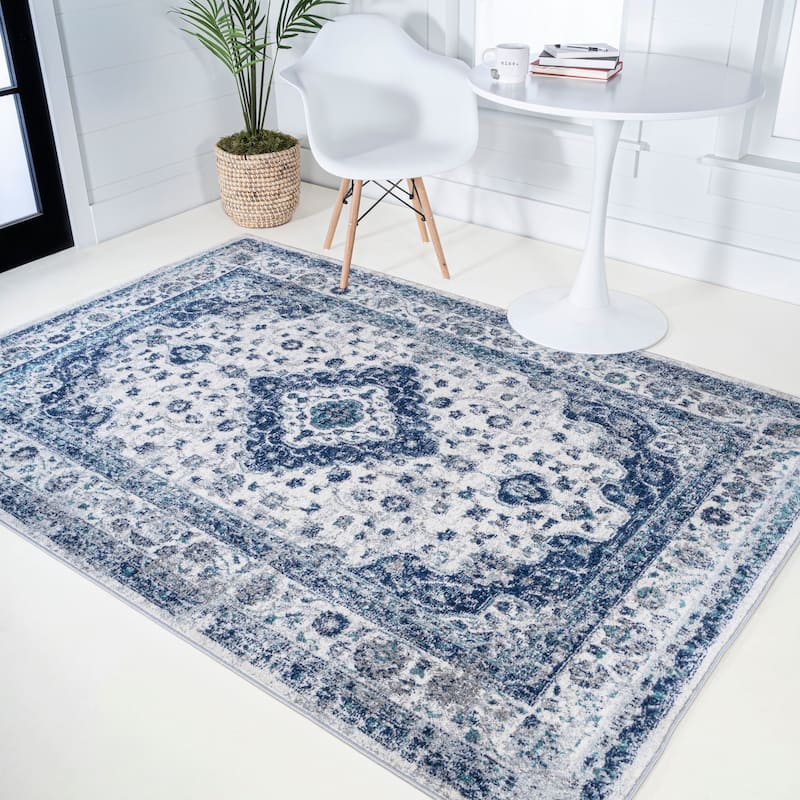 JONATHAN Y Zelda Ornate Medallion Persian Area Rug