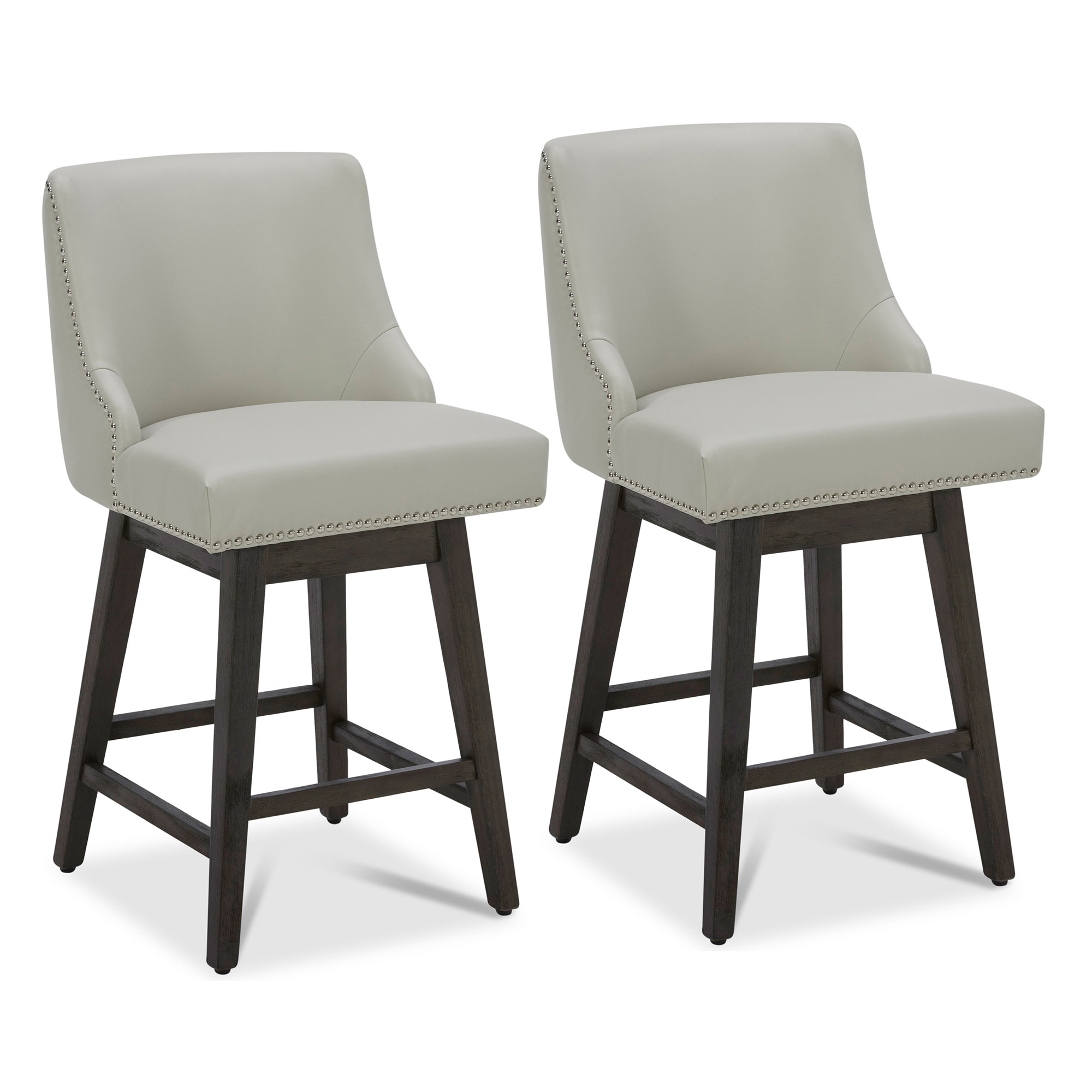 Belham living oliver square sales seat swivel bar stool