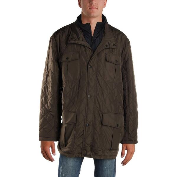 Shop London Fog Mens Big Tall Quilted Coat Winter Anorak