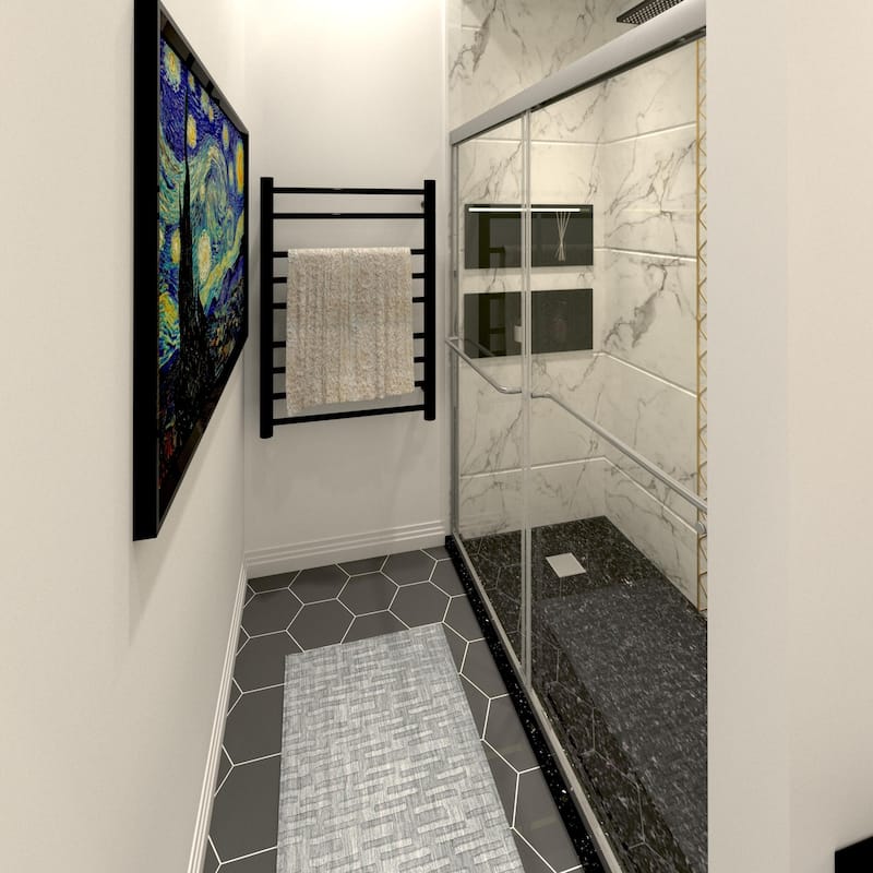 Elegant Shower Doors,tempered glass