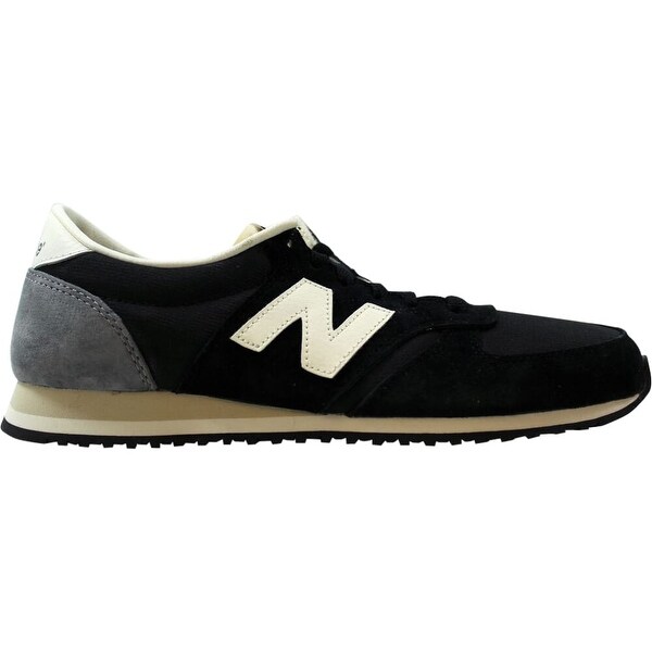 new balance 420 black and grey suede