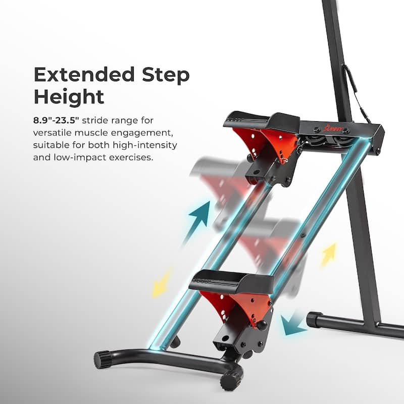 Sunny Health Foldable Smart Cardio Step Climber SF-S024035