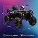 preview thumbnail 17 of 19, 2 Seater Kids Ride On Car ATV Battery Powered Car for Big Kids Electric Vehicle Ride On Toy
