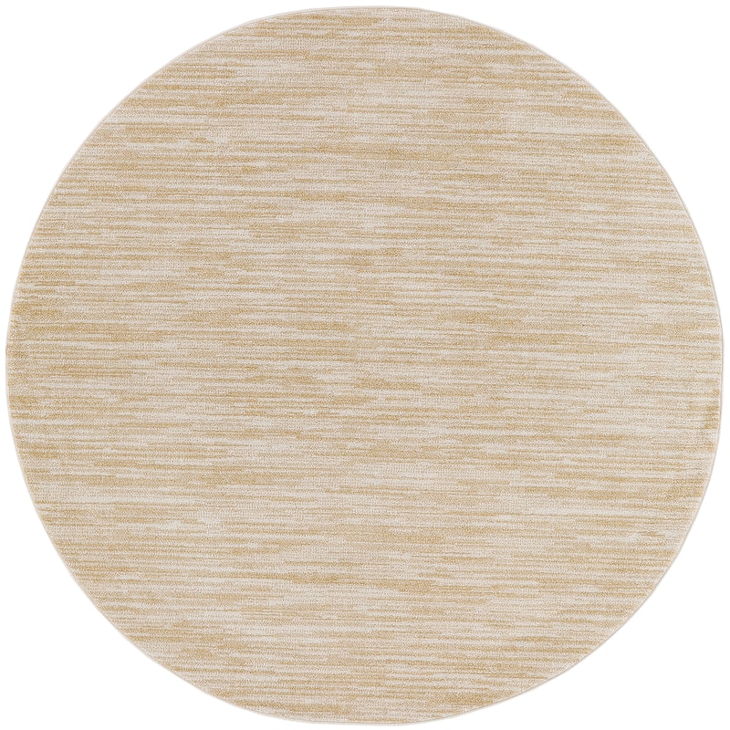 Nourison Essentials Solid Contemporary Indoor/Outdoor Area Rug
