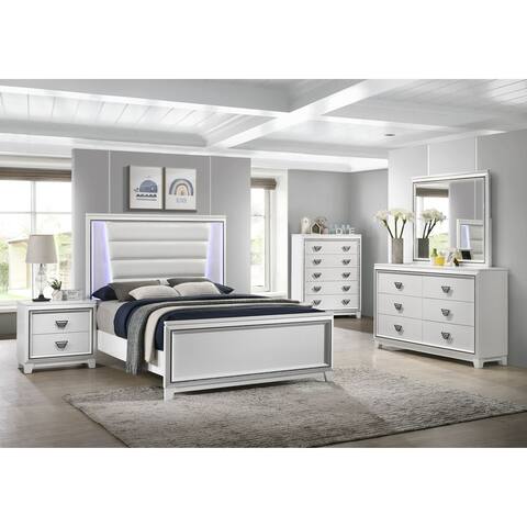 Picket House Furnishings Taunder Full 3PC Bedroom Set in White
