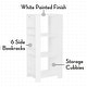 preview thumbnail 4 of 32, RiverRidge Kids Bookshelf and Toy Organizer Tower with 3 Cubbies and 6 Bookracks for Playroom, Nursery, and Reading Nook