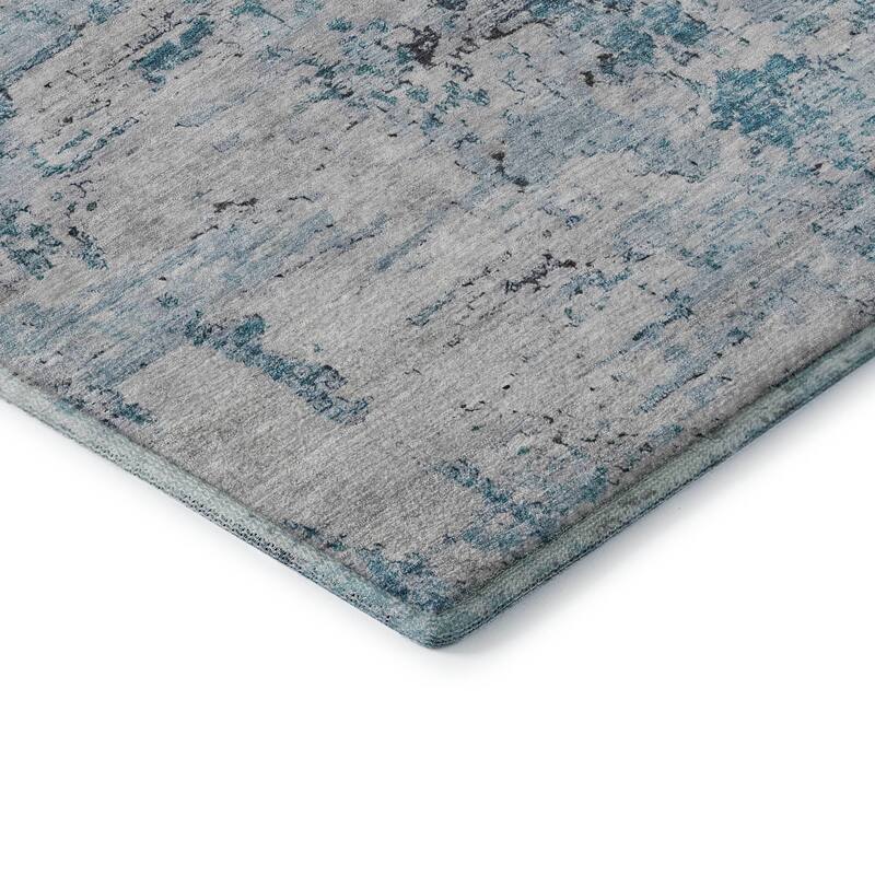 Premium Washable Super Soft Solid Abstract Mayfield Rug