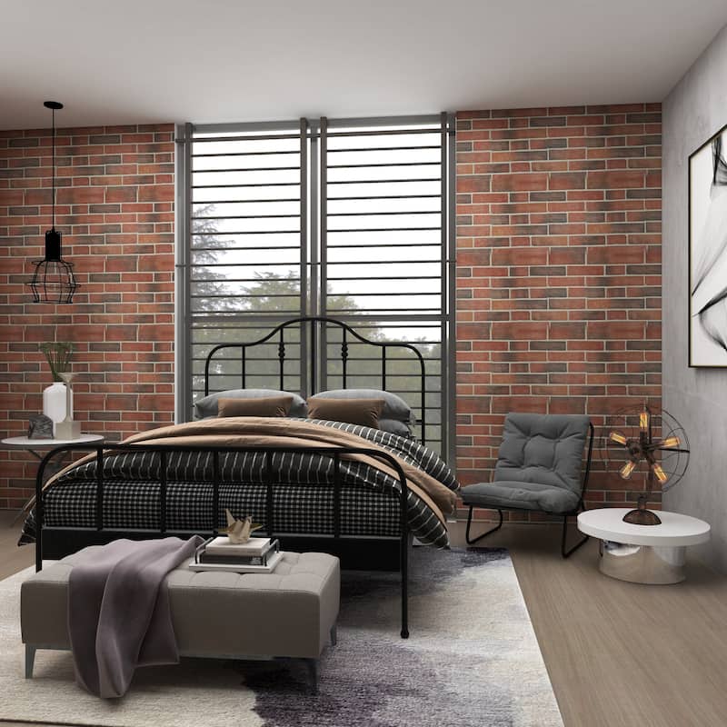 Bronze Metal Vintage Fan Shape 5 Light Accent Lamp - 18 x 24