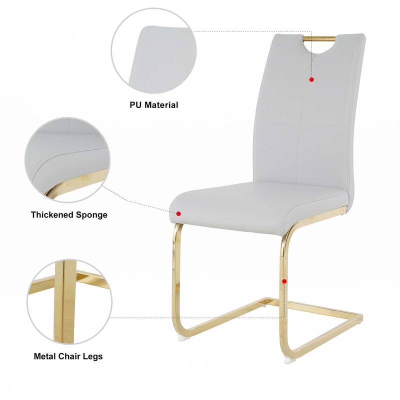 Modern Dining Chairs, Side Chairs Set of 4