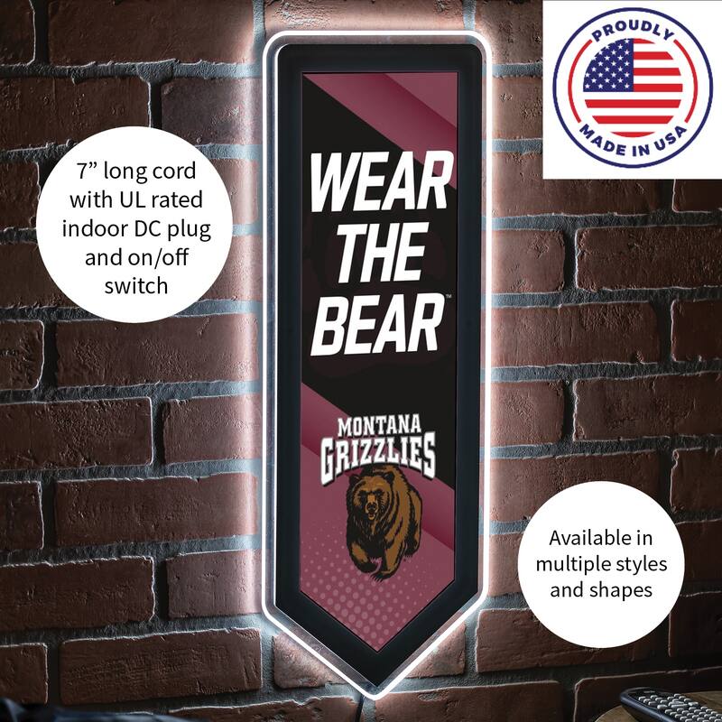 University of Montana LED Lighted Sign