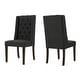 preview thumbnail 58 of 76, Blythe Tufted Dining Chair (Set of 2) by Christopher Knight Home
