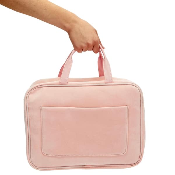 Large Hanging Travel Toiletry Bag w/ S Hook & Handle for Cosmetics, 12.5x4x9.5" - Bed Bath & Beyond - 36330006 Large Hanging Travel Toiletry Bag w/ S Hook & Handle for Cosmetics, 12.5x4x9.5" - Bed Bath & Beyond - 36330006
