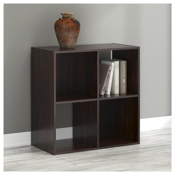 slide 2 of 113, Signature Design by Ashley Glosmount Cube Organizer 23.74" W x 11.81" D x 23.82" H - Brown