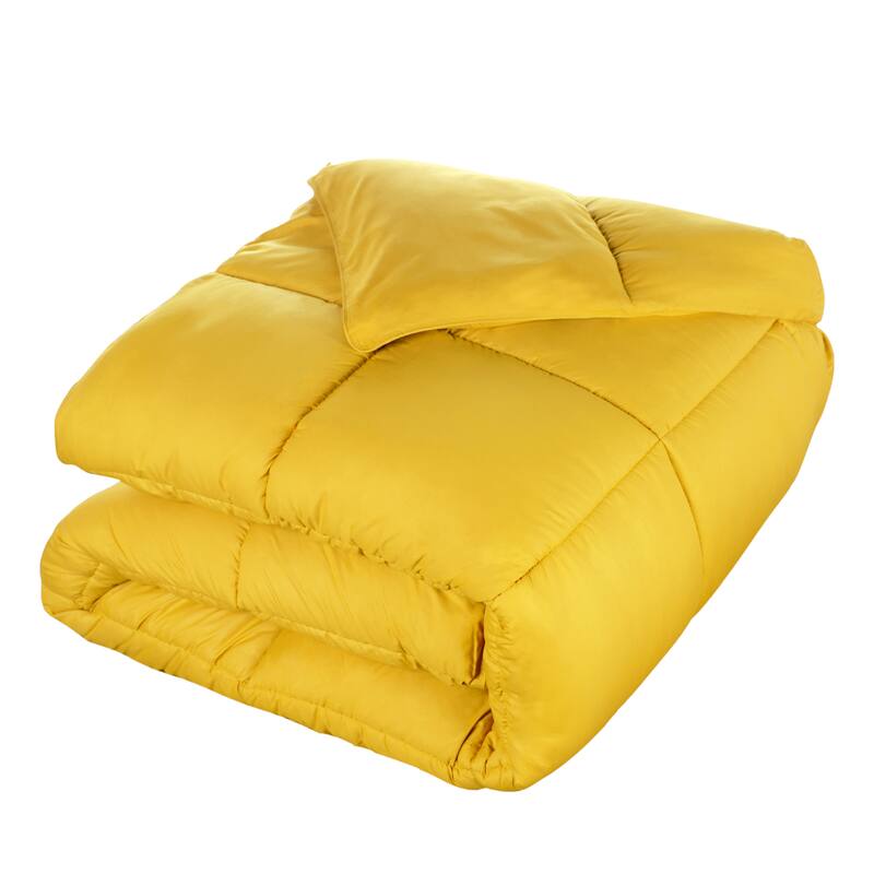 Superior Oversized All Season Down Alternative Reversible Comforter
