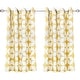 preview thumbnail 5 of 44, DriftAway Amelia Geo Thermal Insulated Blackout Curtain Panel Pair 52" width x 54 " length - Yellow