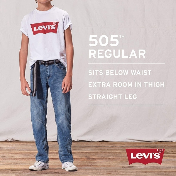 levis 505 husky jeans