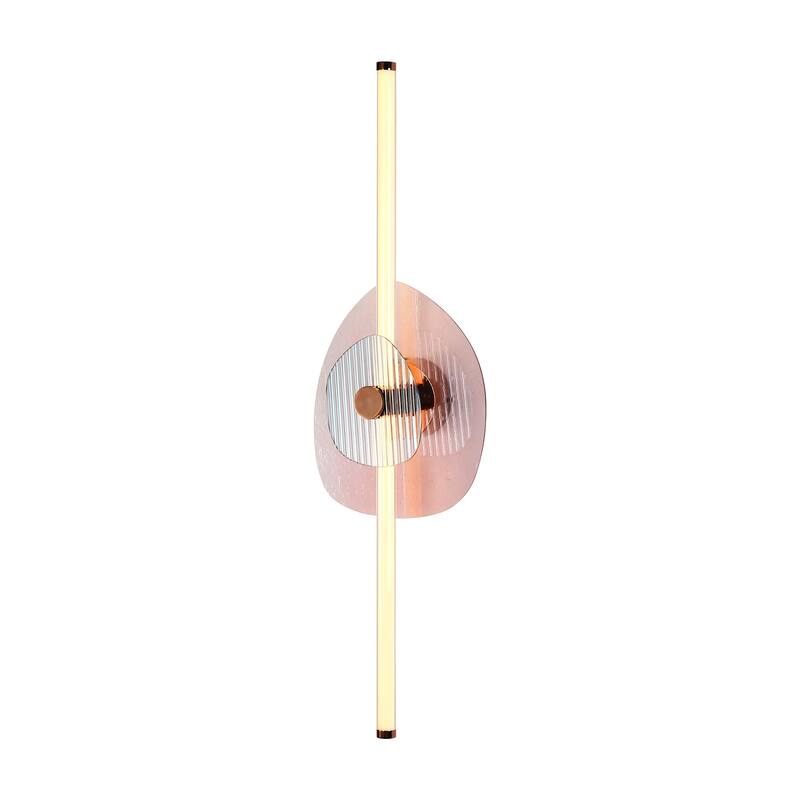 Golden Lighting 3882-39-RG PI Colorella 2 Light 5" Wide Bath Bar