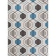 preview thumbnail 16 of 27, World Rug Gallery Contemporary Geometric Stripe Non-Slip Area Rug